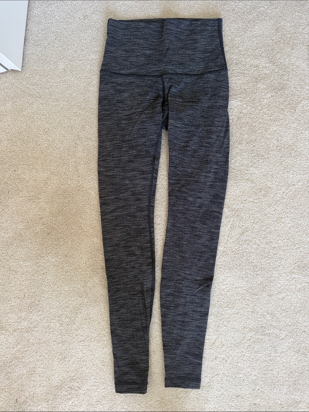 Lululemon Wunderunder High-Waist Charcoal Gray Leggings